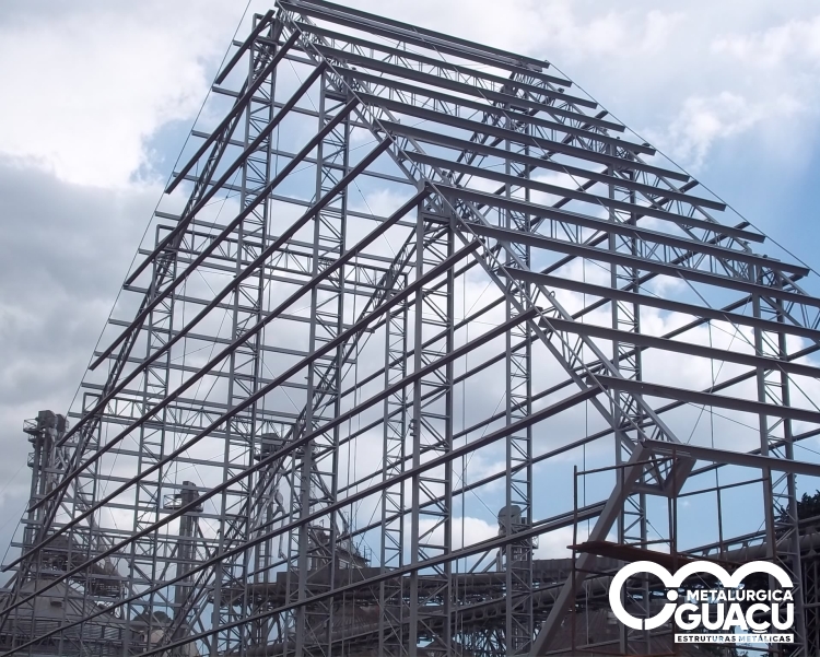 Imagem de galeria do processo de fabricação Excelência em Estruturas Metálicas