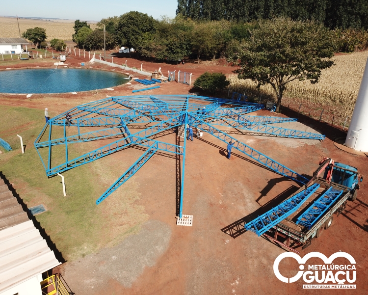 Imagem de galeria da obra COBERTURA TANQUE DE ÁGUA