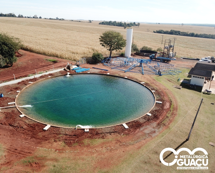 Imagem de galeria da obra COBERTURA TANQUE DE ÁGUA