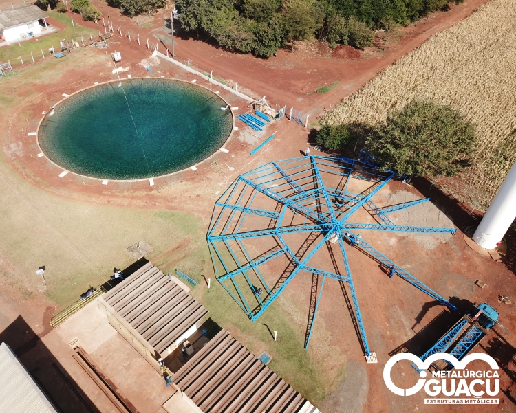 Imagem de galeria da obra COBERTURA TANQUE DE ÁGUA