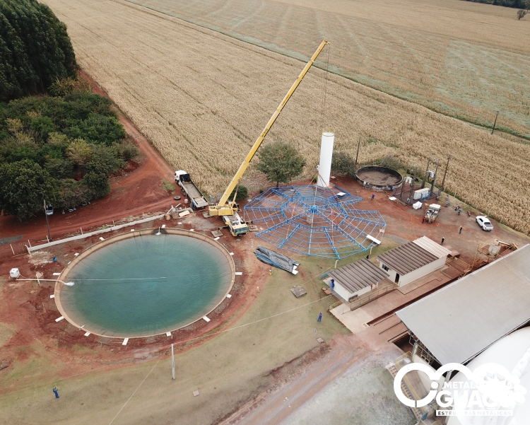 Imagem de galeria da obra COBERTURA TANQUE DE ÁGUA