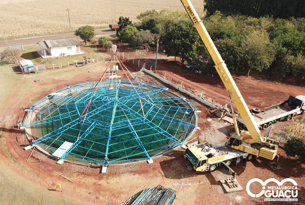 Imagem principal da obra COBERTURA TANQUE DE ÁGUA