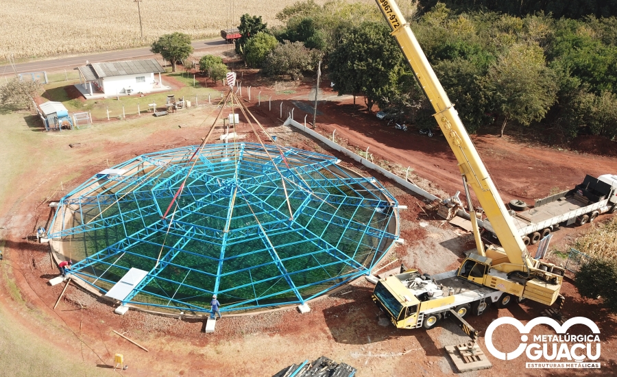 Imagem da obra COBERTURA TANQUE DE ÁGUA