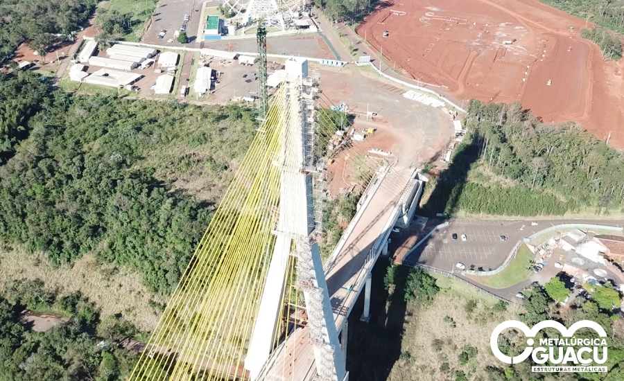 Imagem da obra Ponte da Integração